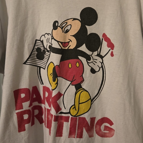 VINTAGE MICKEY MOUSE Disney Shirt. XL hard To Find Rare - Picture 2 of 5